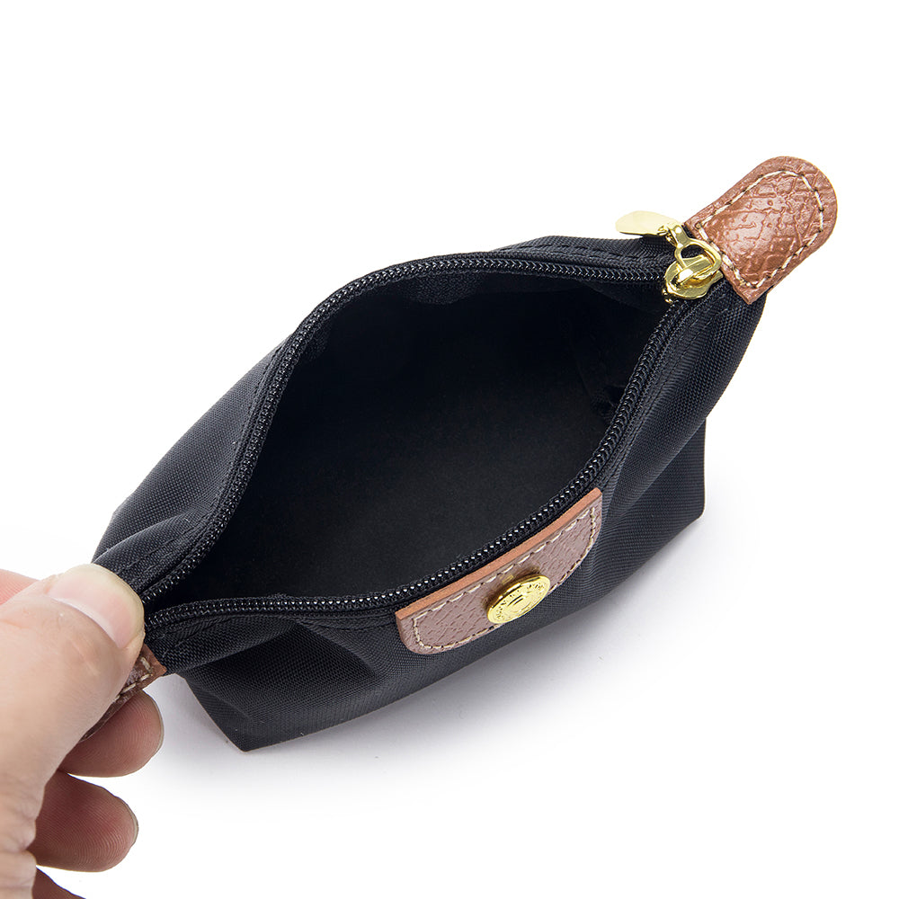 Petite Pochette en Nylon pour Monnaie, Clés et Petits Objets