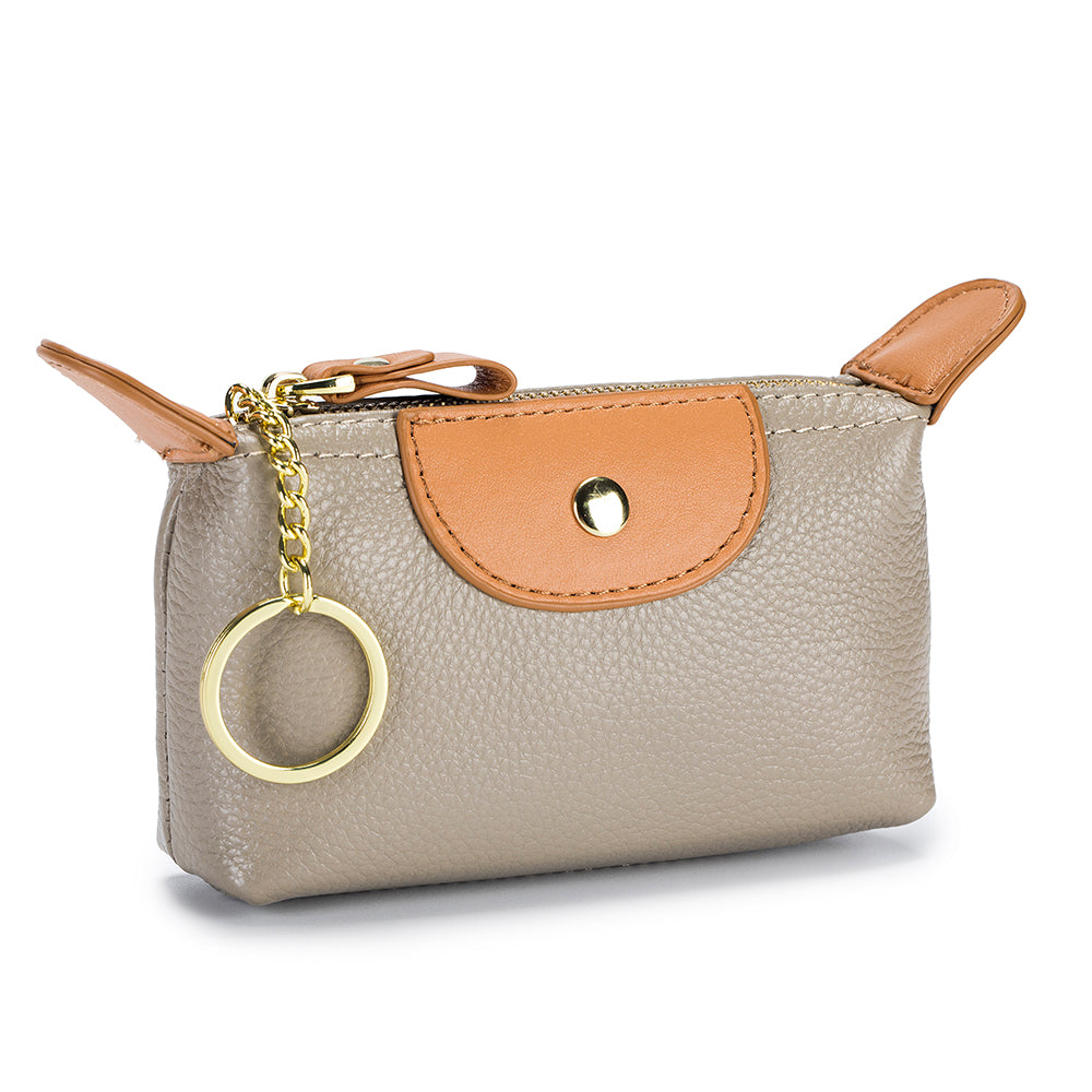 Pochette mini en cuir