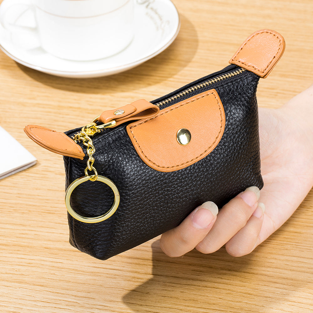 Pochette mini en cuir