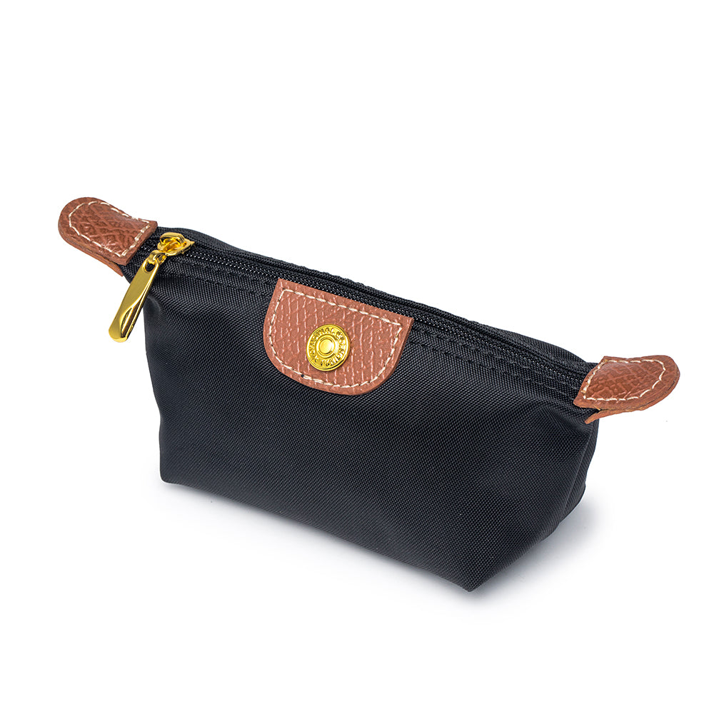 Petite Pochette en Nylon pour Monnaie, Clés et Petits Objets