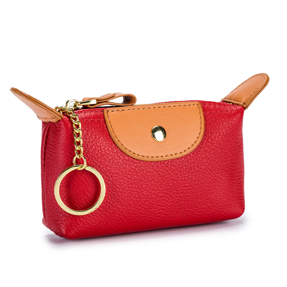 Pochette mini en cuir