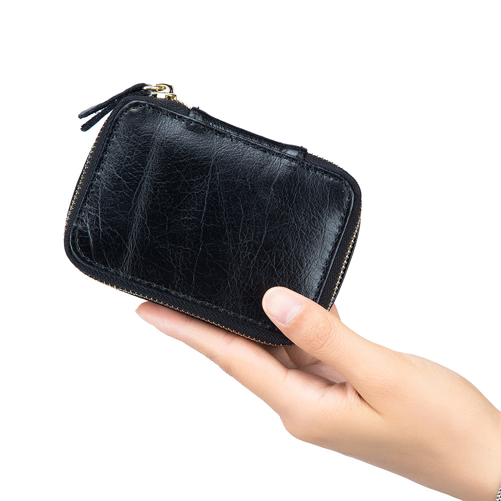 Petite Pochette avec Miroir Intégré pour Sac à Main