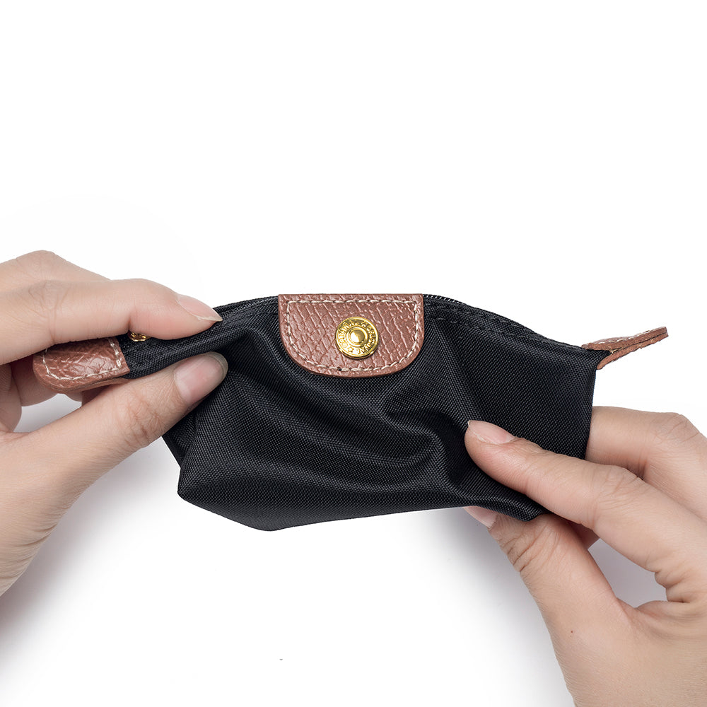 Petite Pochette en Nylon pour Monnaie, Clés et Petits Objets